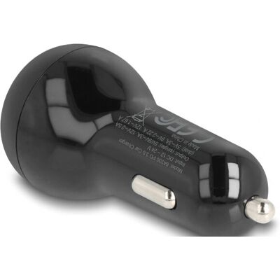 DeLock 64330 Universelles Autoladegerät - Zwei USB-C Ports DeLock 64330 Universelles Autoladegerät - Zwei USB-C Ports