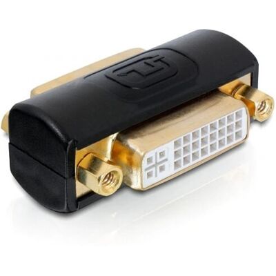 DeLOCK 65225 DVI-I Dual Link-adapter - Svart DeLOCK 65225 DVI-I Dual Link-adapter - Svart