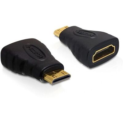 DeLOCK 65244 HDMI Adapter - Hochgeschwindigkeit HDMI - Schwarz DeLOCK 65244 HDMI Adapter - Hochgeschwindigkeit HDMI - Schwarz