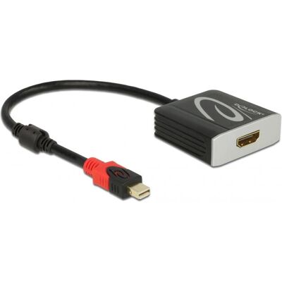 DeLOCK Mini-DisplayPort till HDMI-Adapter - Grå DeLOCK Mini-DisplayPort till HDMI-Adapter - Grå