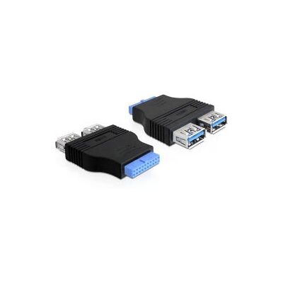 Adaptateur USB Delock - Pinheader USB 3.0 Interne - Noir - Publicité Adaptateur USB Delock - Pinheader USB 3.0 Interne - Noir - Publicité