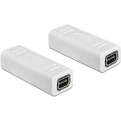 DeLOCK Changeur de genre Mini DisplayPort - Blanc - 3,9cm - Publicité DeLOCK Changeur de genre Mini DisplayPort - Blanc - 3,9cm - Publicité
