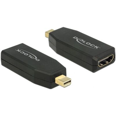 DeLock 65583 Kabeladapter - Mini Displayport auf HDMI - Schwarz DeLock 65583 Kabeladapter - Mini Displayport auf HDMI - Schwarz