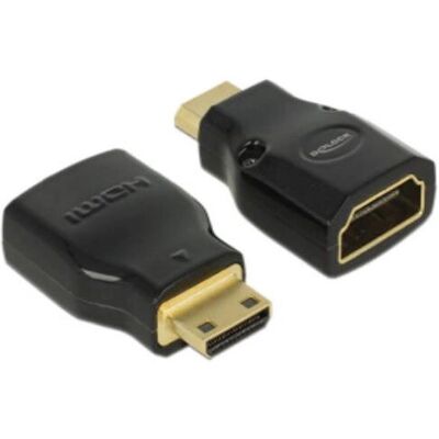 DeLOCK 65665 kabel könsväxlare - Mini-HDMI till HDMI-adapter DeLOCK 65665 kabel könsväxlare - Mini-HDMI till HDMI-adapter