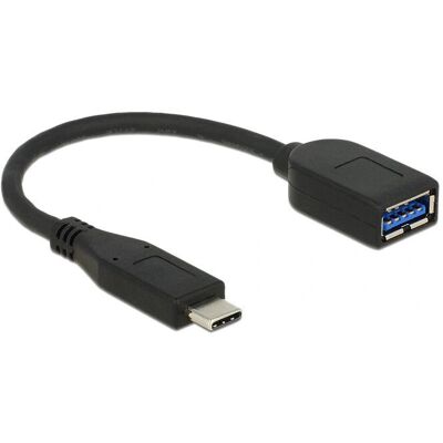 Delock USB 3.1 Gen 2 Typ-C/Typ-A USB-Kabel - Schwarz Delock USB 3.1 Gen 2 Typ-C/Typ-A USB-Kabel - Schwarz