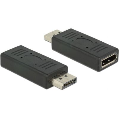 Delock 2xDisplayPort 1.2 Adapter - Schwarz Delock 2xDisplayPort 1.2 Adapter - Schwarz
