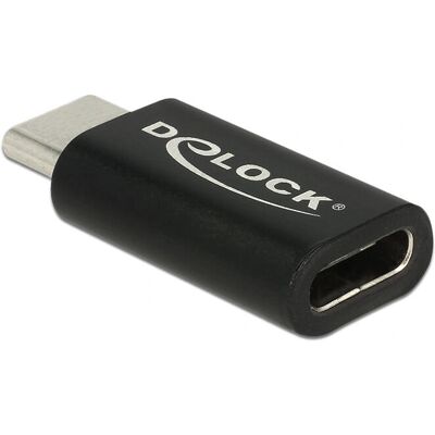Adattatore USB-C DeLOCK - Nero Adattatore USB-C DeLOCK - Nero