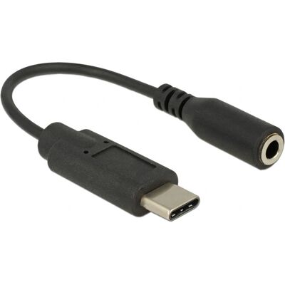 DeLOCK 65842 Musta USB-C to 3,5 mm audio adapter DeLOCK 65842 Musta USB-C to 3,5 mm audio adapter