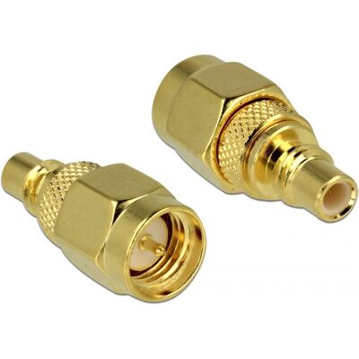 Connettore coassiale DeLOCK 65854 SMA - Adattatore ad alta frequenza Connettore coassiale DeLOCK 65854 SMA - Adattatore ad alta frequenza