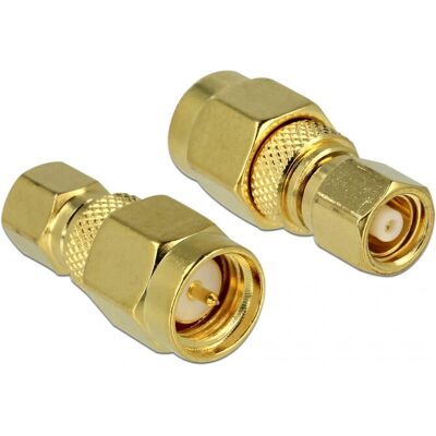 Conector coaxial SMA DeLOCK 65856 - Adaptador RF de alta frecuencia Conector coaxial SMA DeLOCK 65856 - Adaptador RF de alta frecuencia
