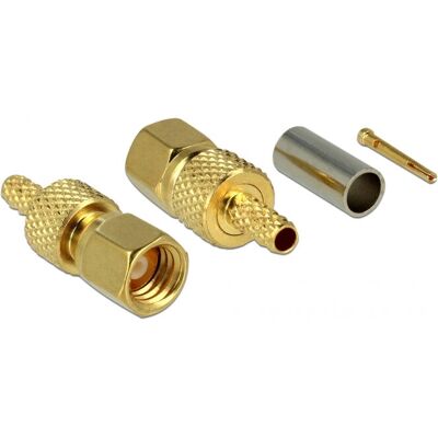 DeLOCK 65858 Koaxialstecker - 75 Ohm - SMC männlich - Hochfrequenz DeLOCK 65858 Koaxialstecker - 75 Ohm - SMC männlich - Hochfrequenz