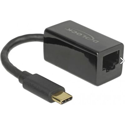 Delock USB-C zu Gigabit LAN-Adapter - Thunderbolt 3 Unterstützung Delock USB-C zu Gigabit LAN-Adapter - Thunderbolt 3 Unterstützung