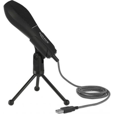 Micrófono DeLOCK 65939 - Micrófono USB omnidireccional para PC y portátil Micrófono DeLOCK 65939 - Micrófono USB omnidireccional para PC y portátil