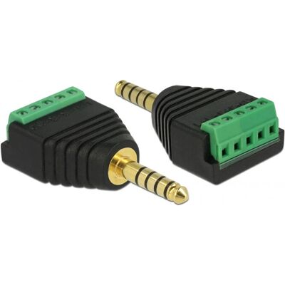 DeLock 65948 Audioadapter - 4,4mm Stereo Klinke Balanced 5-Pin DeLock 65948 Audioadapter - 4,4mm Stereo Klinke Balanced 5-Pin