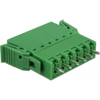 Delock 65972 Bloc terminal vertical vert de 6 broches - Publicité Delock 65972 Bloc terminal vertical vert de 6 broches - Publicité