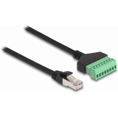 DeLOCK 65975 Netzwerkkabel - 0,3m, Cat6 U/UTP, Schwarz & Grün DeLOCK 65975 Netzwerkkabel - 0,3m, Cat6 U/UTP, Schwarz & Grün