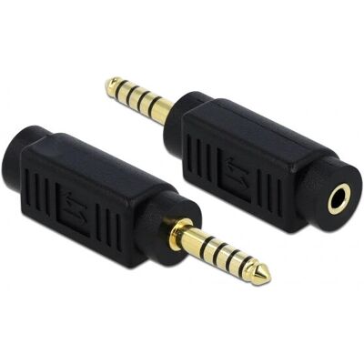 DeLOCK 65994 Audio-Adapter - 4,4 mm zu 3,5 mm - Schwarz DeLOCK 65994 Audio-Adapter - 4,4 mm zu 3,5 mm - Schwarz