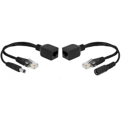Adaptateur PoE DeLOCK 66024 - Ethernet et Injecteur de Puissance Adaptateur PoE DeLOCK 66024 - Ethernet et Injecteur de Puissance
