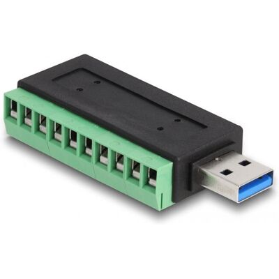 DeLock 66044 Schnittstellenkarte - Grün - USB 3.2 Gen 1 DeLock 66044 Schnittstellenkarte - Grün - USB 3.2 Gen 1