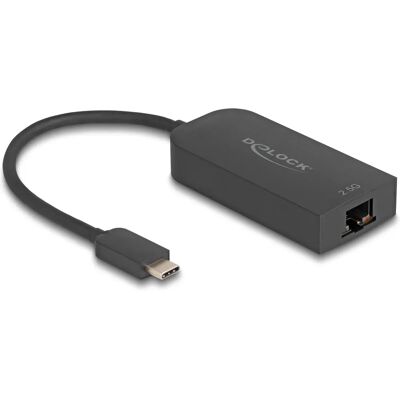 DeLOCK Modèle 66046 Adaptateur Ethernet USB-C - Réseau DeLOCK Modèle 66046 Adaptateur Ethernet USB-C - Réseau