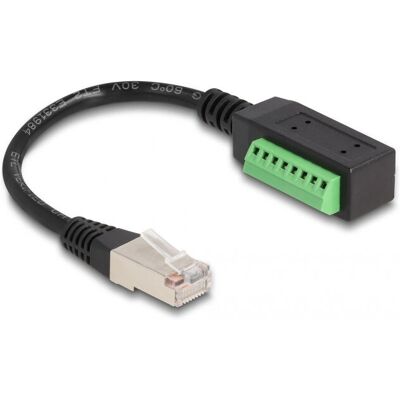 DeLock 66052 Netzwerkadapter - 8P Terminalblock für RJ45 Cat 5e DeLock 66052 Netzwerkadapter - 8P Terminalblock für RJ45 Cat 5e