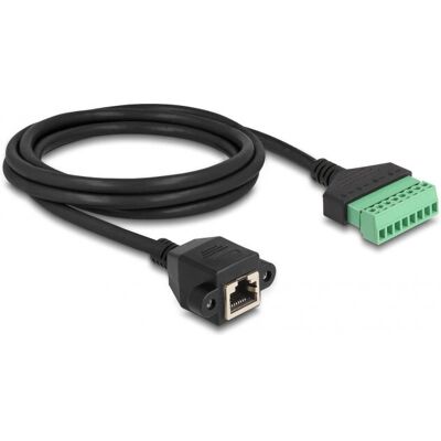 DeLock 66060 Netzwerkabel - Schwarz, Grün Cat6 U/UTP DeLock 66060 Netzwerkabel - Schwarz, Grün Cat6 U/UTP