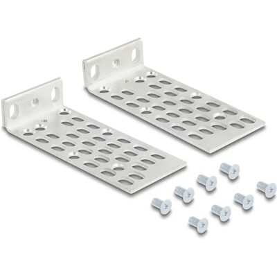 DeLock Universelles Rack Montage Set 2 S - Montageset, Netzwerk Zubehör DeLock Universelles Rack Montage Set 2 S - Montageset, Netzwerk Zubehör