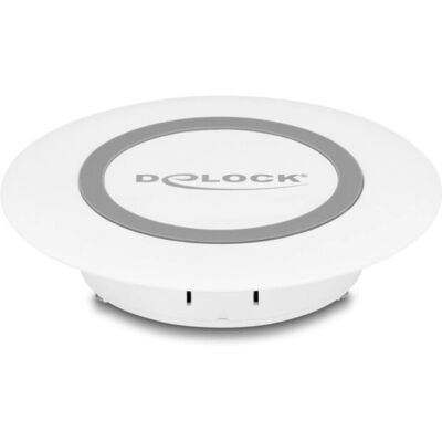 DeLock Wireless Charger 15W für Tischeinbau - Kabelloses Laden - Weiß - Smartphone - Indoor DeLock Wireless Charger 15W für Tischeinbau - Kabelloses Laden - Weiß - Smartphone - Indoor