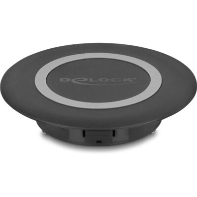 DeLOCK 66284 Wireless Charger - Schnelles induktives Laden - Schwarz DeLOCK 66284 Wireless Charger - Schnelles induktives Laden - Schwarz