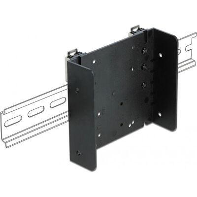 DeLock 66292 Montageset - Für DIN-Schienen, 3,5 Zoll Geräte DeLock 66292 Montageset - Für DIN-Schienen, 3,5 Zoll Geräte