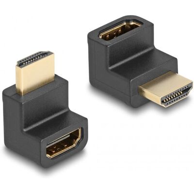 Delock 66458 HDMI-Adapter - 8K 60Hz, Ethernet, Winkel Delock 66458 HDMI-Adapter - 8K 60Hz, Ethernet, Winkel