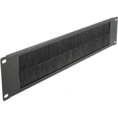 Delock 66482 Rack-Zubehör - Kabelmanagement-Bürste, 19" - Schwarz Delock 66482 Rack-Zubehör - Kabelmanagement-Bürste, 19" - Schwarz