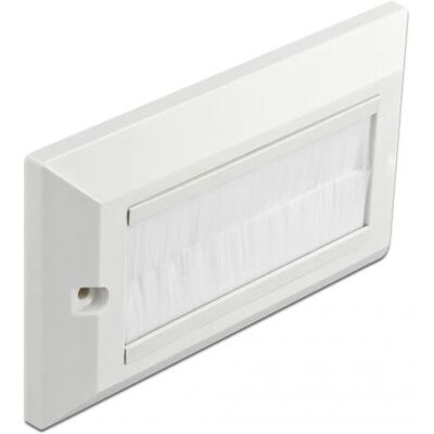 Copertura gestione cavi DeLOCK 66496 - Bianco Copertura gestione cavi DeLOCK 66496 - Bianco