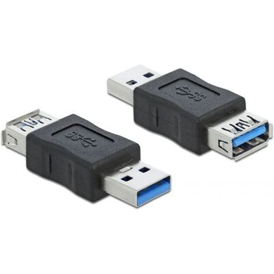 DeLOCK 66497 USB Gender Changer - Schwarz DeLOCK 66497 USB Gender Changer - Schwarz