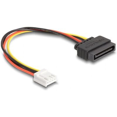 DeLock 66608 Internes Stromkabel - SATA zu Floppy 15cm DeLock 66608 Internes Stromkabel - SATA zu Floppy 15cm