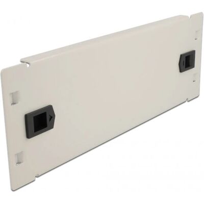 DeLOCK 66631 Pannello Cieco per Rack - Copertura in metallo 2U per armadi di rete da 10'' DeLOCK 66631 Pannello Cieco per Rack - Copertura in metallo 2U per armadi di rete da 10''