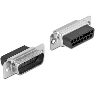 DeLOCK 66647 Schwarzes RJ45 Netzadapter-Kit DeLOCK 66647 Schwarzes RJ45 Netzadapter-Kit