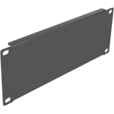 DeLock Rack-Zubehör - Schwarz - 2U - 25,4cm DeLock Rack-Zubehör - Schwarz - 2U - 25,4cm
