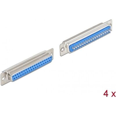 Conector de cableado DeLock 66715 - Metal, Soldadura, 4 piezas Conector de cableado DeLock 66715 - Metal, Soldadura, 4 piezas