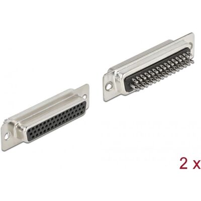 Conector D-sub HD 44 pines de metal de DeLOCK - Conector de cable Conector D-sub HD 44 pines de metal de DeLOCK - Conector de cable