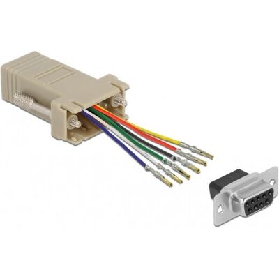 DeLOCK 66759 Kabel Geschlechtswandler - Seriell Adapter - Grau DeLOCK 66759 Kabel Geschlechtswandler - Seriell Adapter - Grau