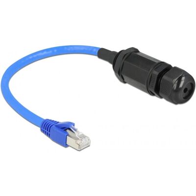 DeLOCK 66808 Wasserdichtes Cat6 Netzwerkkabel - 0,25m DeLOCK 66808 Wasserdichtes Cat6 Netzwerkkabel - 0,25m