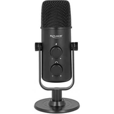 DeLOCK 66822 Microphone - Dual Capsule, Adjustable Directional - Microphone DeLOCK 66822 Microphone - Dual Capsule, Adjustable Directional - Microphone