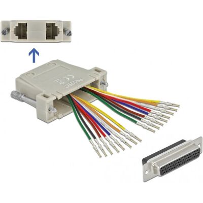 DeLock 66836 Hochdichte Gender Converter - Netzwerkkabeladapter DeLock 66836 Hochdichte Gender Converter - Netzwerkkabeladapter