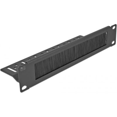 DeLOCK 66845 Panel de Gestión de Cables - 10" Accesorio para Rack de Metal Negro DeLOCK 66845 Panel de Gestión de Cables - 10" Accesorio para Rack de Metal Negro