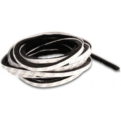 DeLOCK 66893 Joint de porte/fenêtre - Autocollant, 8mm de poils, 5m noir DeLOCK 66893 Joint de porte/fenêtre - Autocollant, 8mm de poils, 5m noir