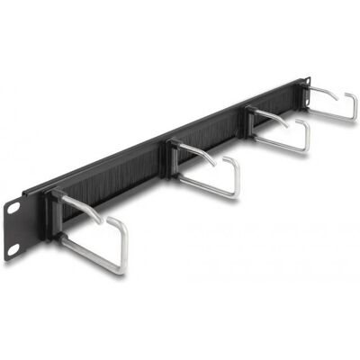 DeLock 66920 Kabelmanagement Panel - 19" 1U Schwarz DeLock 66920 Kabelmanagement Panel - 19" 1U Schwarz