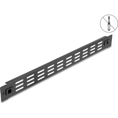 DeLock 66985 Panel en blanco ventilado - Accesorio para rack - 19 pulgadas DeLock 66985 Panel en blanco ventilado - Accesorio para rack - 19 pulgadas