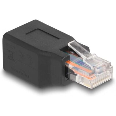 DeLOCK 66991 Drahtverbinder - RJ45/RJ48/RJ50 - Schwarz - Gerade - UTP - Netzadapter DeLOCK 66991 Drahtverbinder - RJ45/RJ48/RJ50 - Schwarz - Gerade - UTP - Netzadapter