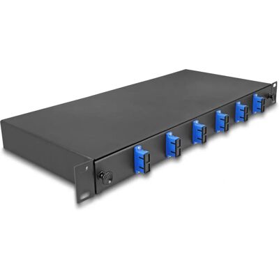 DeLOCK 67000 Caja de empalme de fibra óptica - 6 SC Duplex - Rack 19" DeLOCK 67000 Caja de empalme de fibra óptica - 6 SC Duplex - Rack 19"